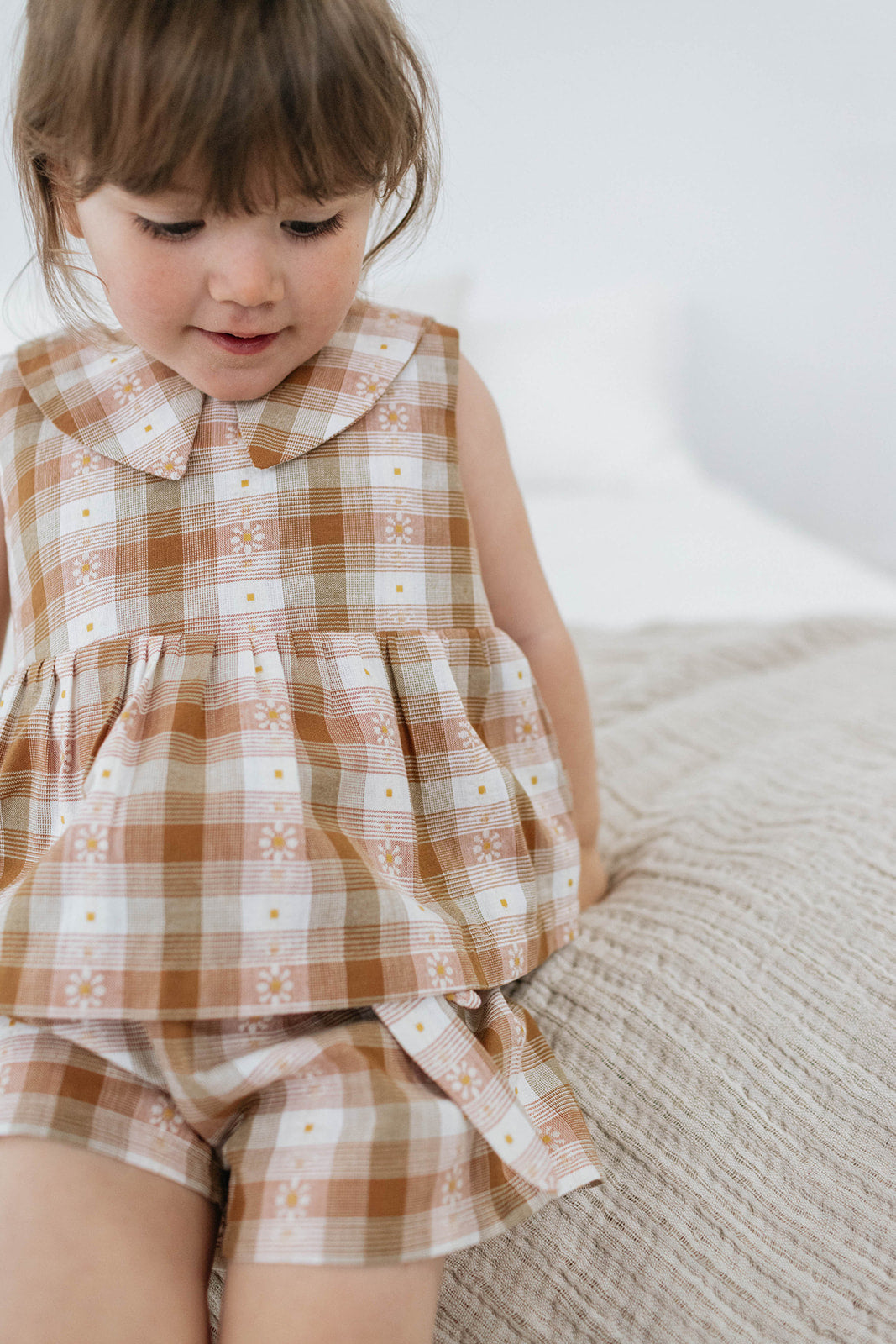 Lily Top — Daisy Plaid