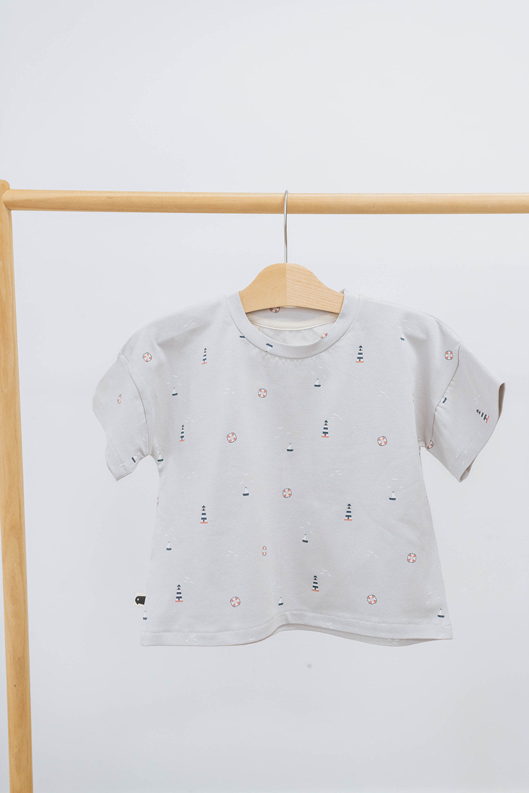 Zeyn Tee — Grey Nautical