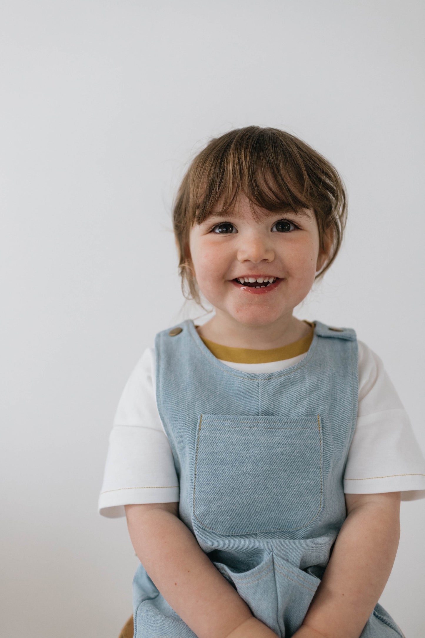 Spencer 2.0 Overalls — Light wash Denim