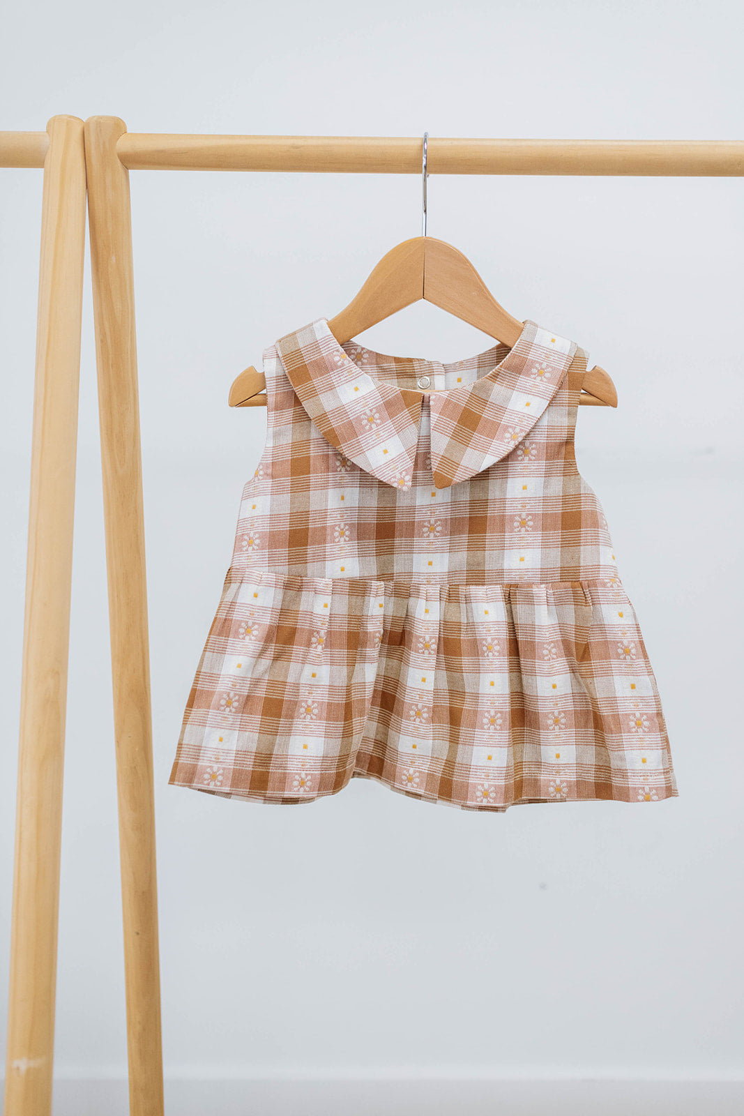 Lily Top — Daisy Plaid