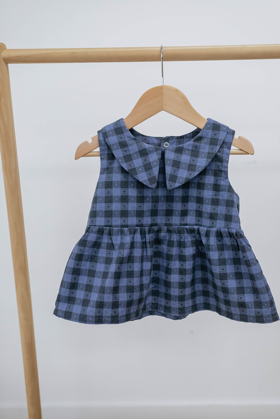 Lily Top — Blue Hearts