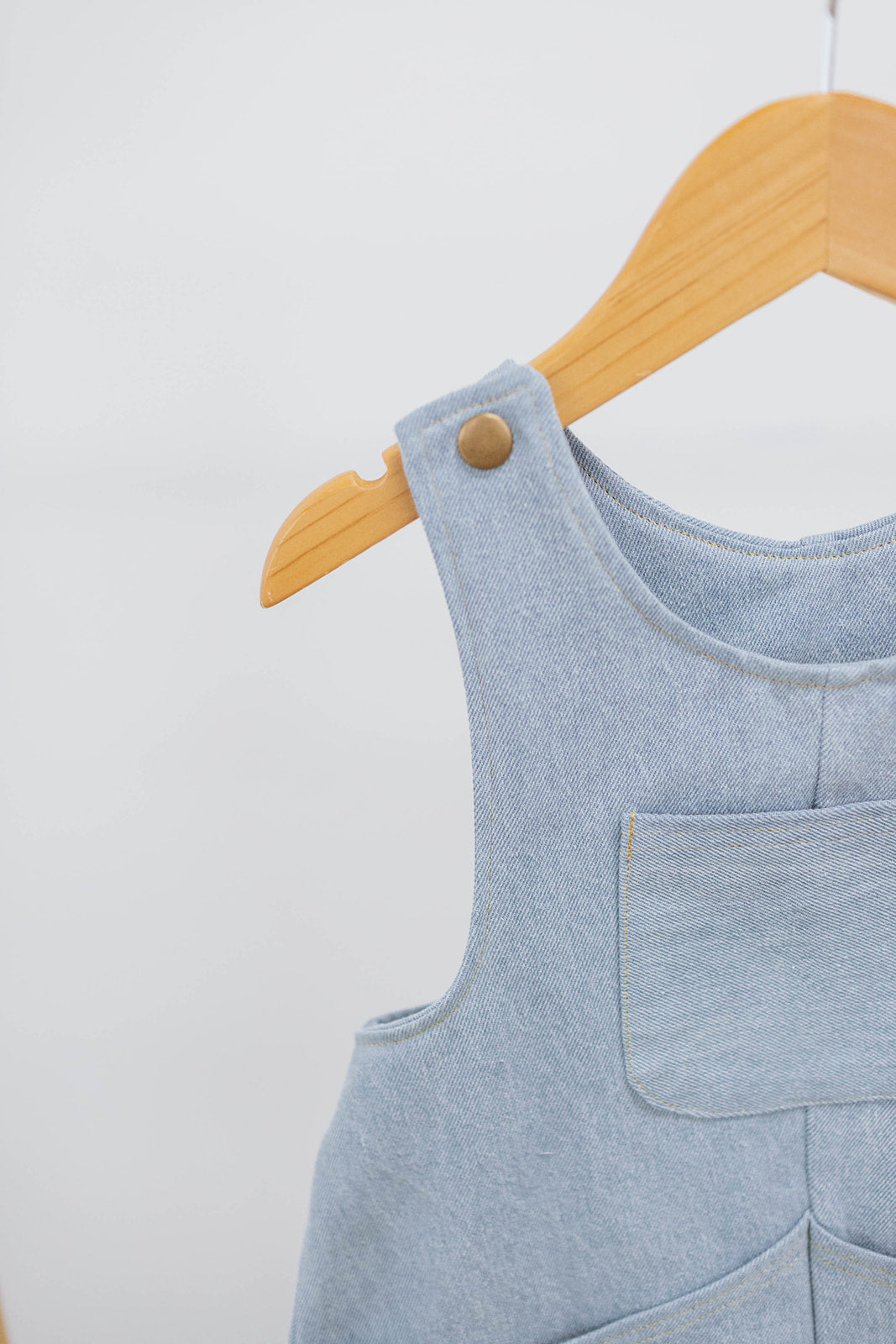 Spencer 2.0 Overalls — Light wash Denim