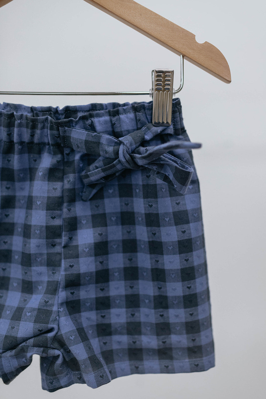 Isla Shorts — Blue Hearts