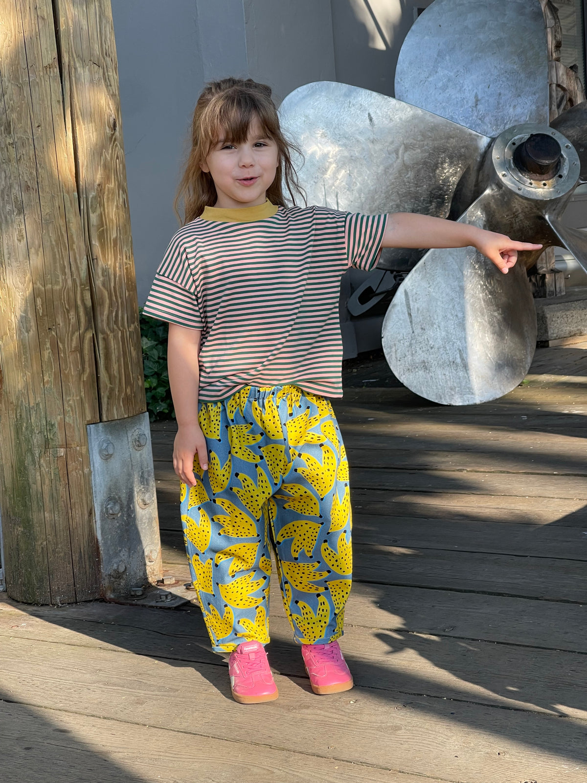 Barrel Pant — Banana Denim
