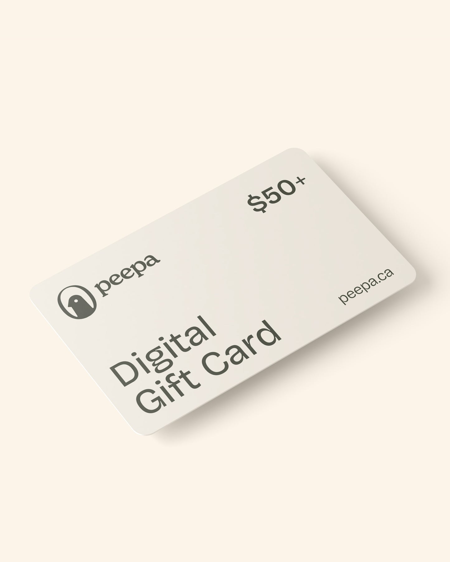 Digital Gift Card