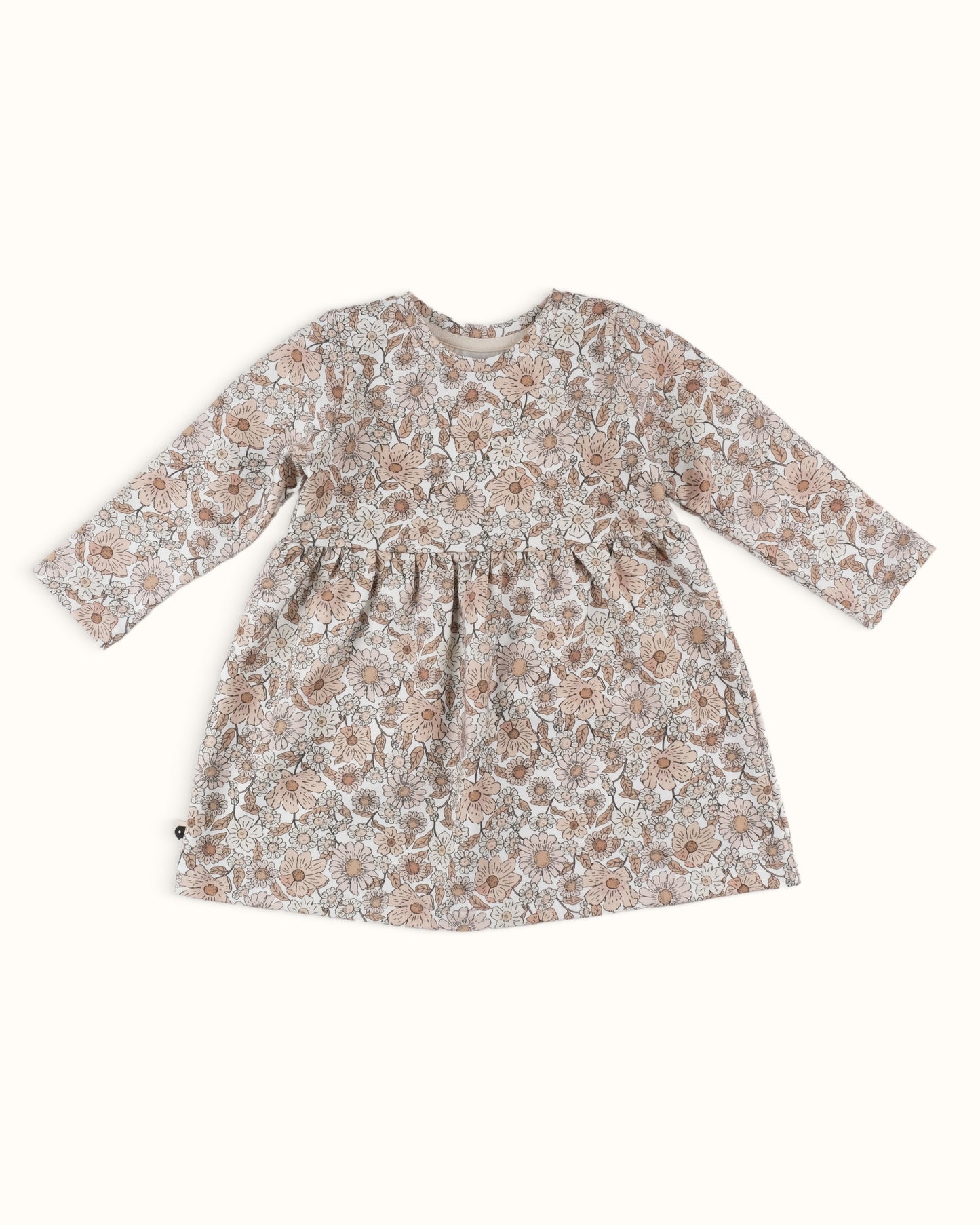 Rowan Dress Long Sleeve — Vintage Floral