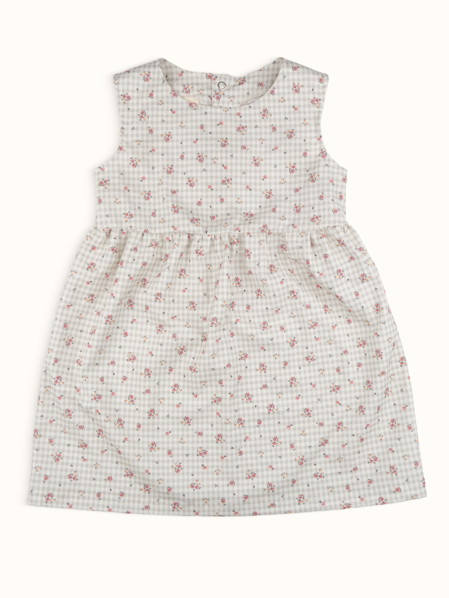 Rowan Dress — Floral Gingham