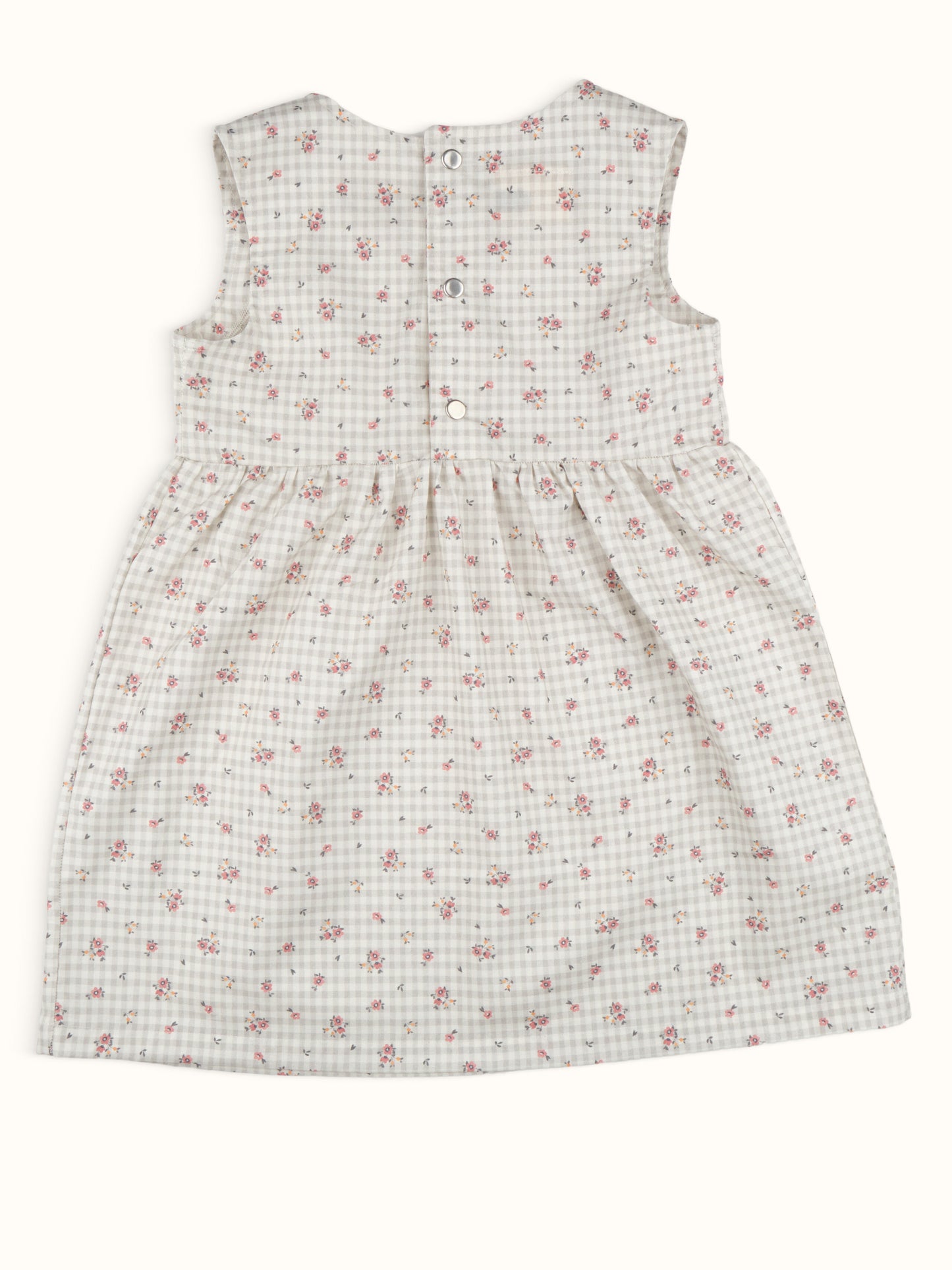 Rowan Dress — Floral Gingham