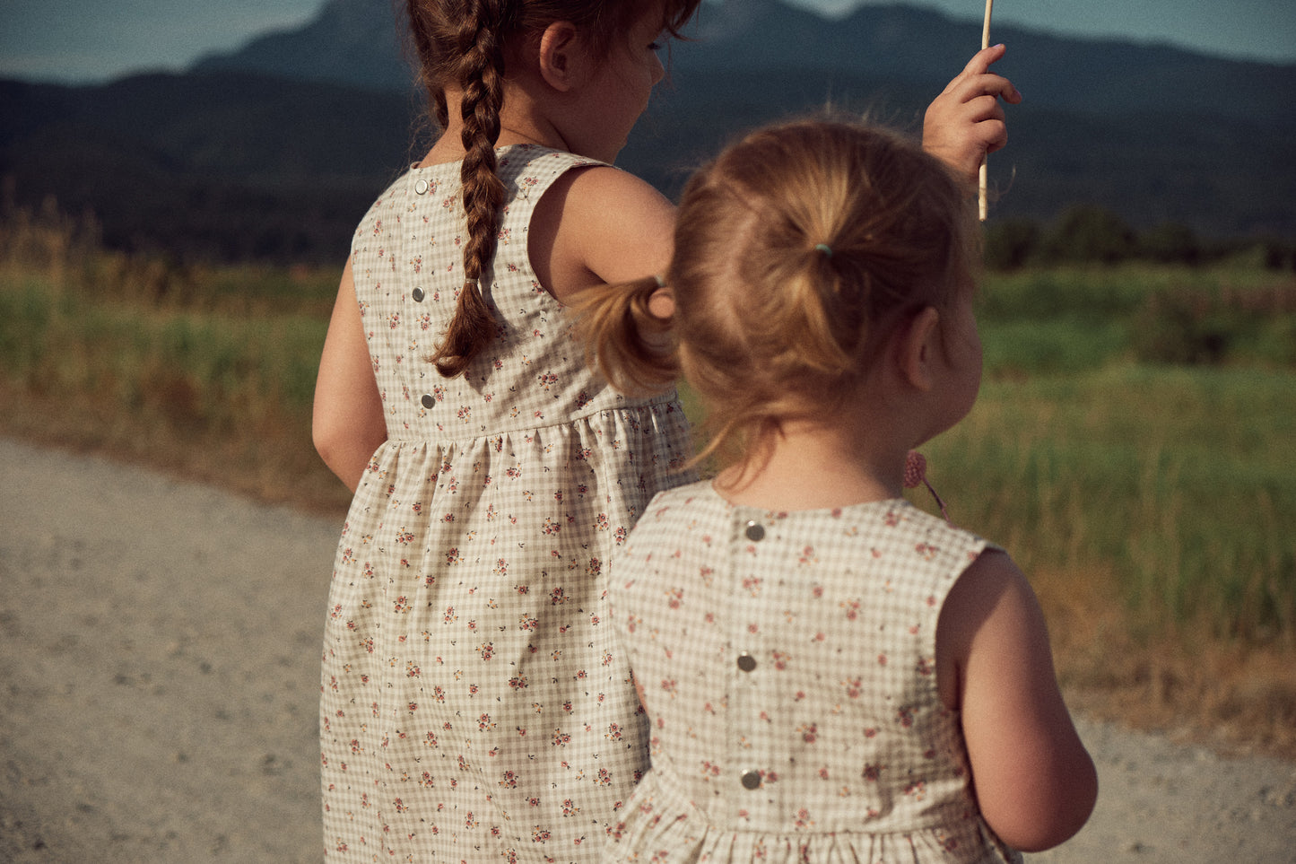 Rowan Dress — Floral Gingham
