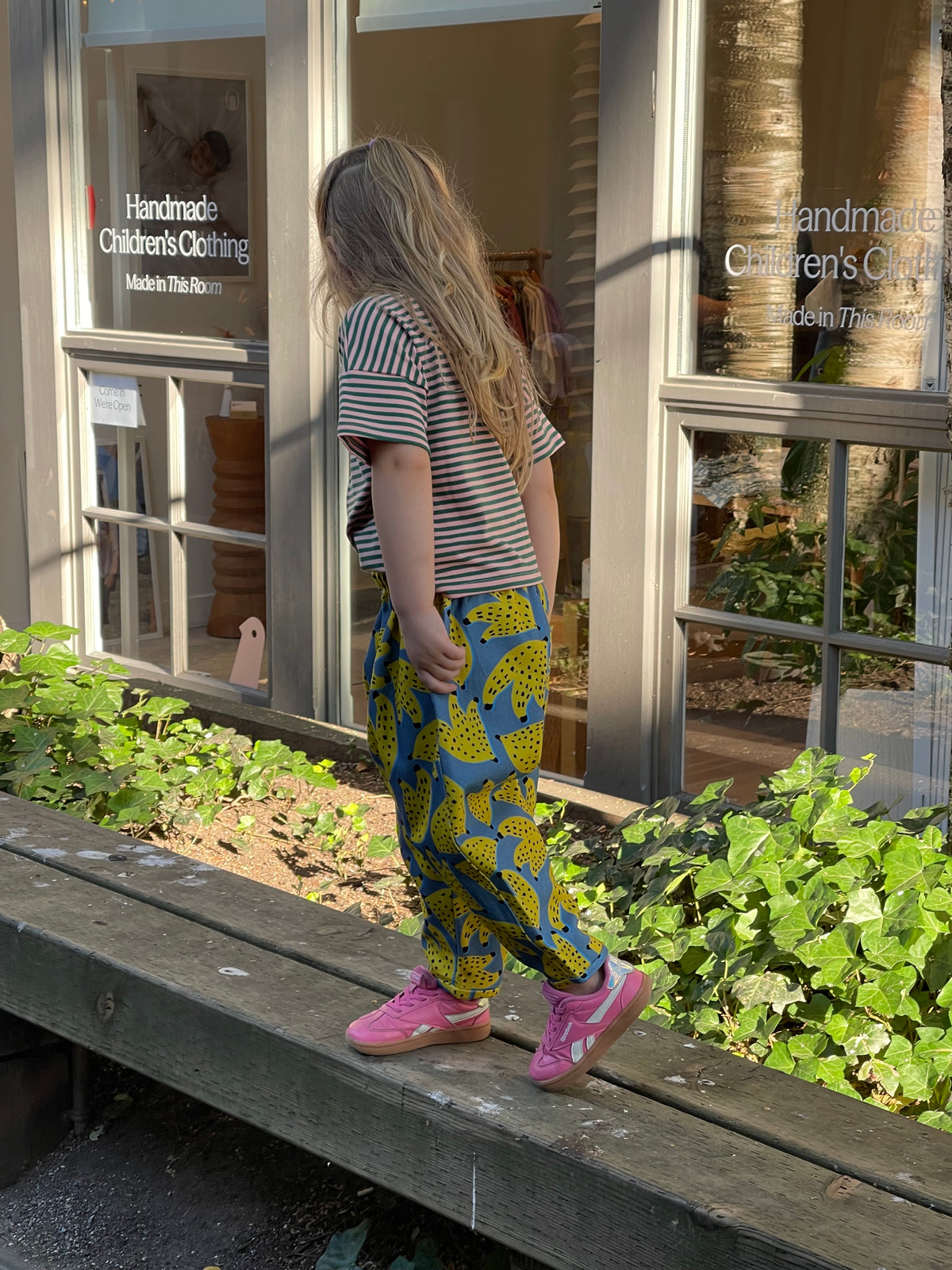 Barrel Pant — Banana Denim