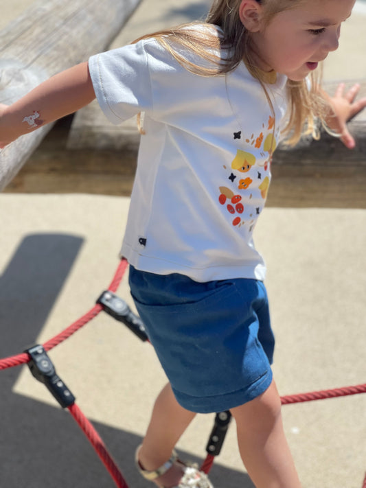 Isla Shorts — Denim