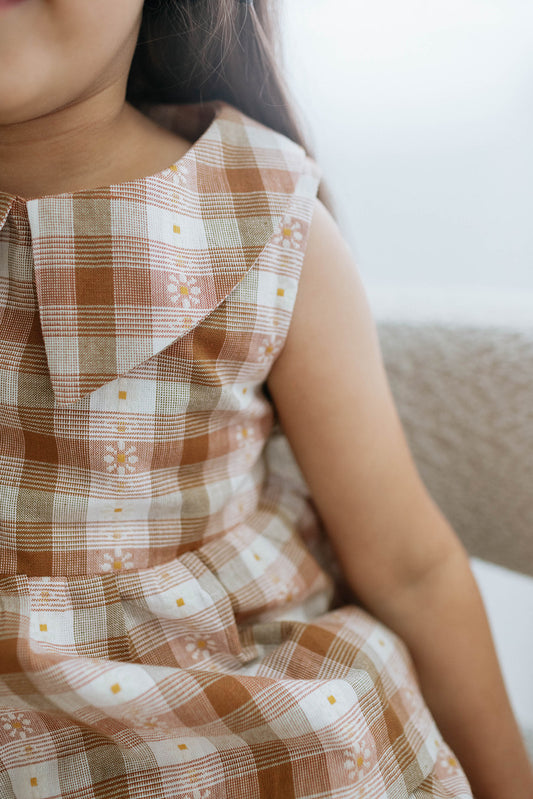 Lily Top — Daisy Plaid