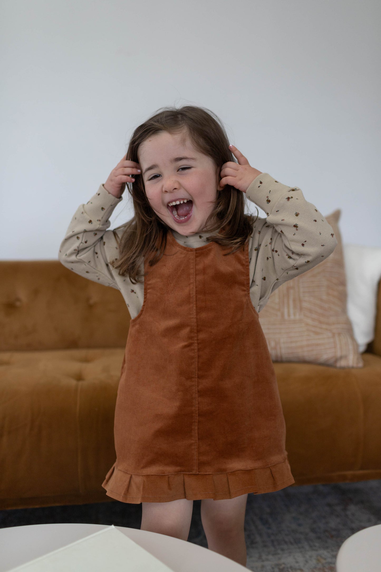 Saha Dress — Copper Cord