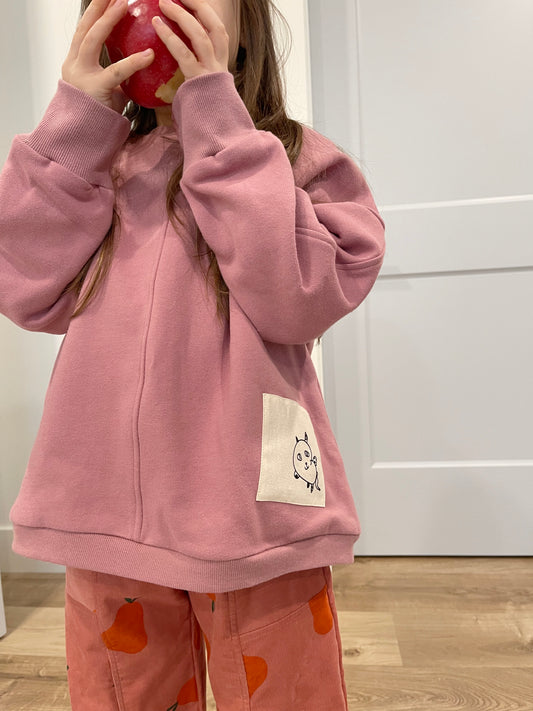 Meow Sweatshirt — Nostalgic Rose