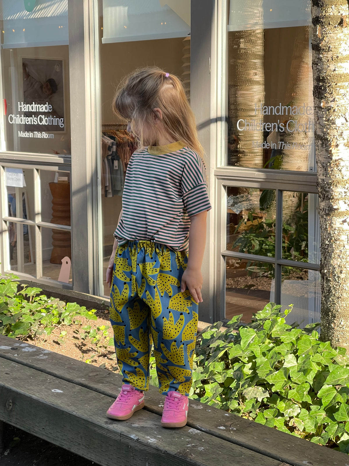 Barrel Pant — Banana Denim