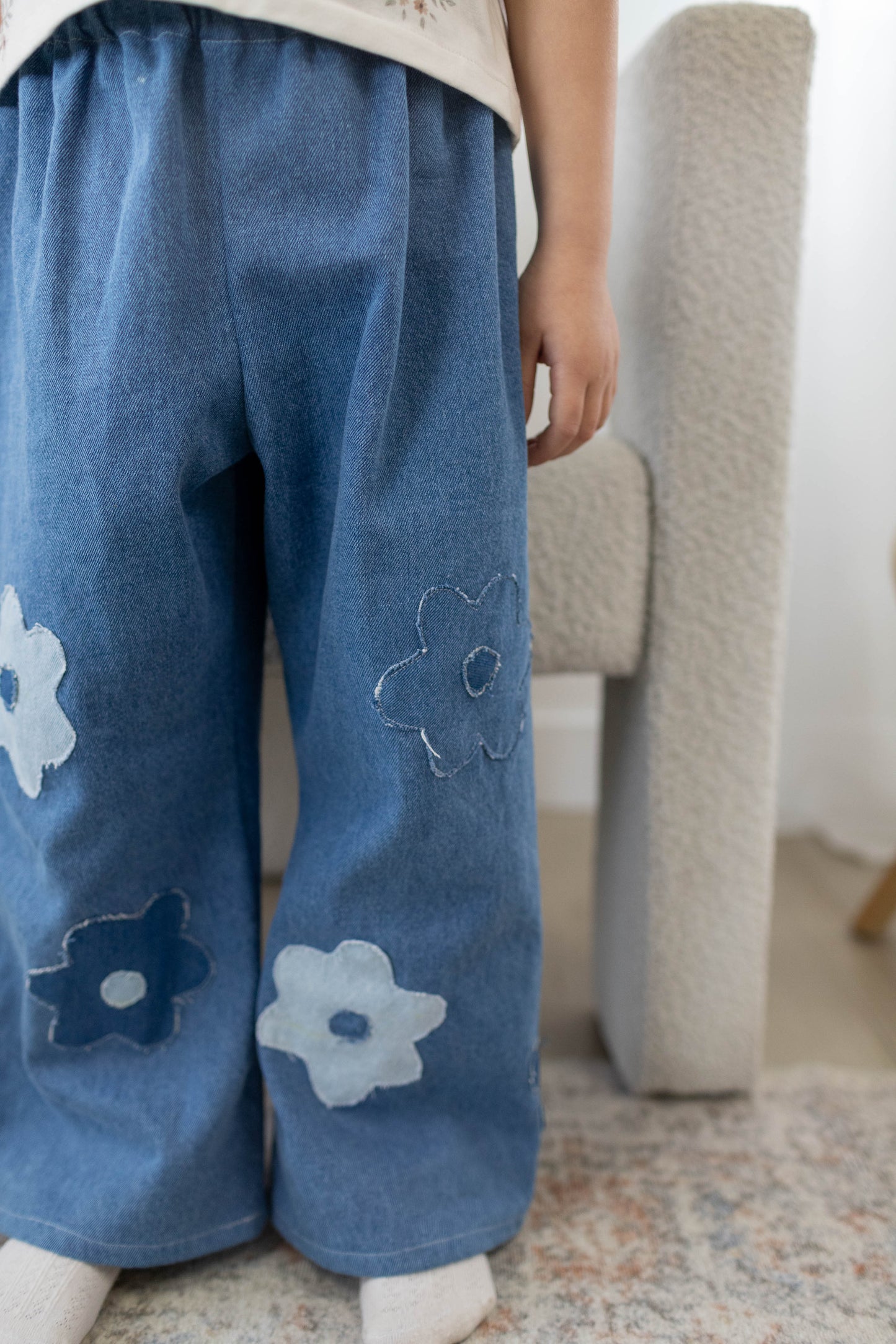 Parker Pants — Medium Wash Denim