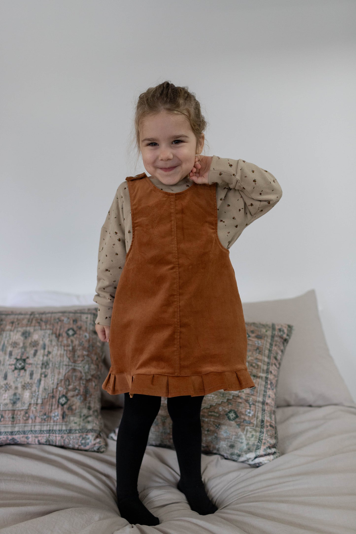 Saha Dress — Copper Cord