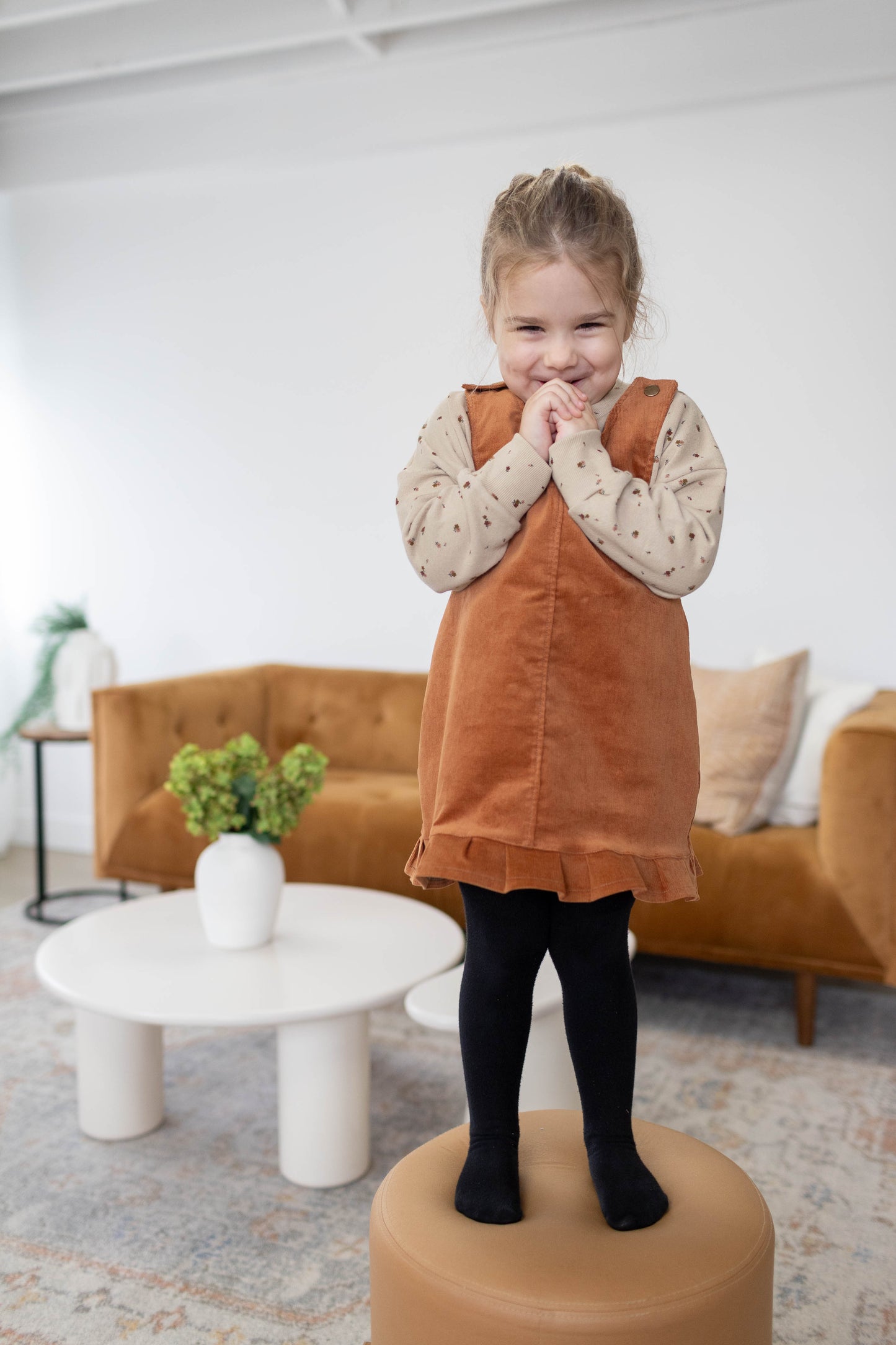Saha Dress — Copper Cord