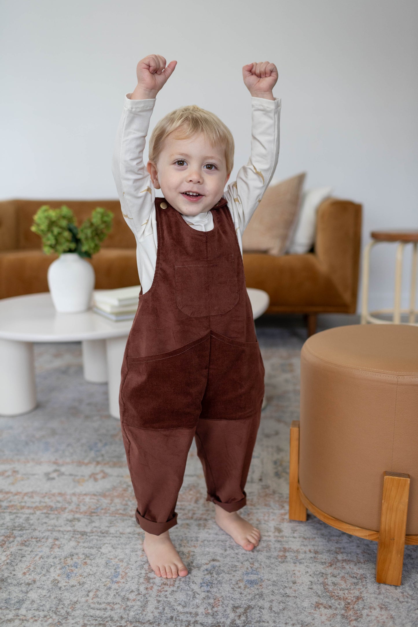 Spencer 2.0 Overalls — Cocoa Cord