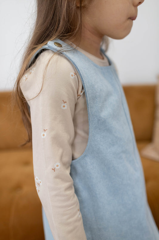 Eva Long Sleeve — Cream Daisy