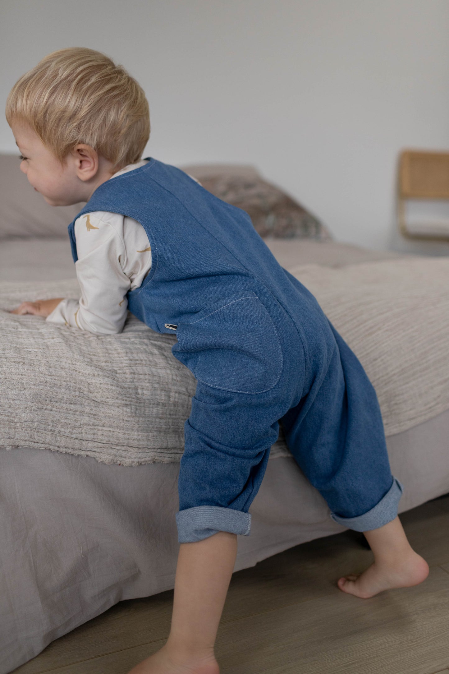 Spencer 2.0 Overalls — Medium Wash Denim