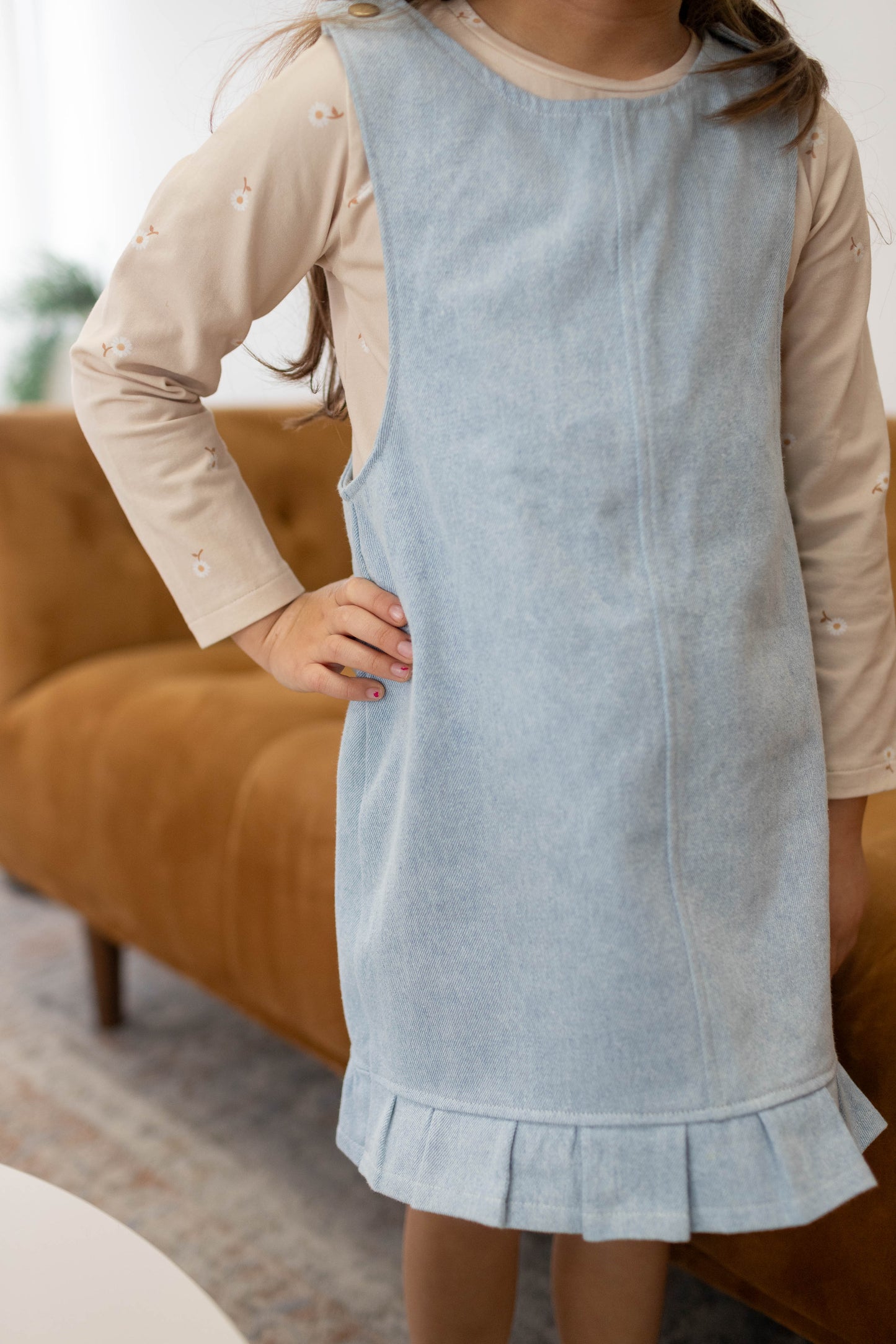 Eva Long Sleeve — Cream Daisy