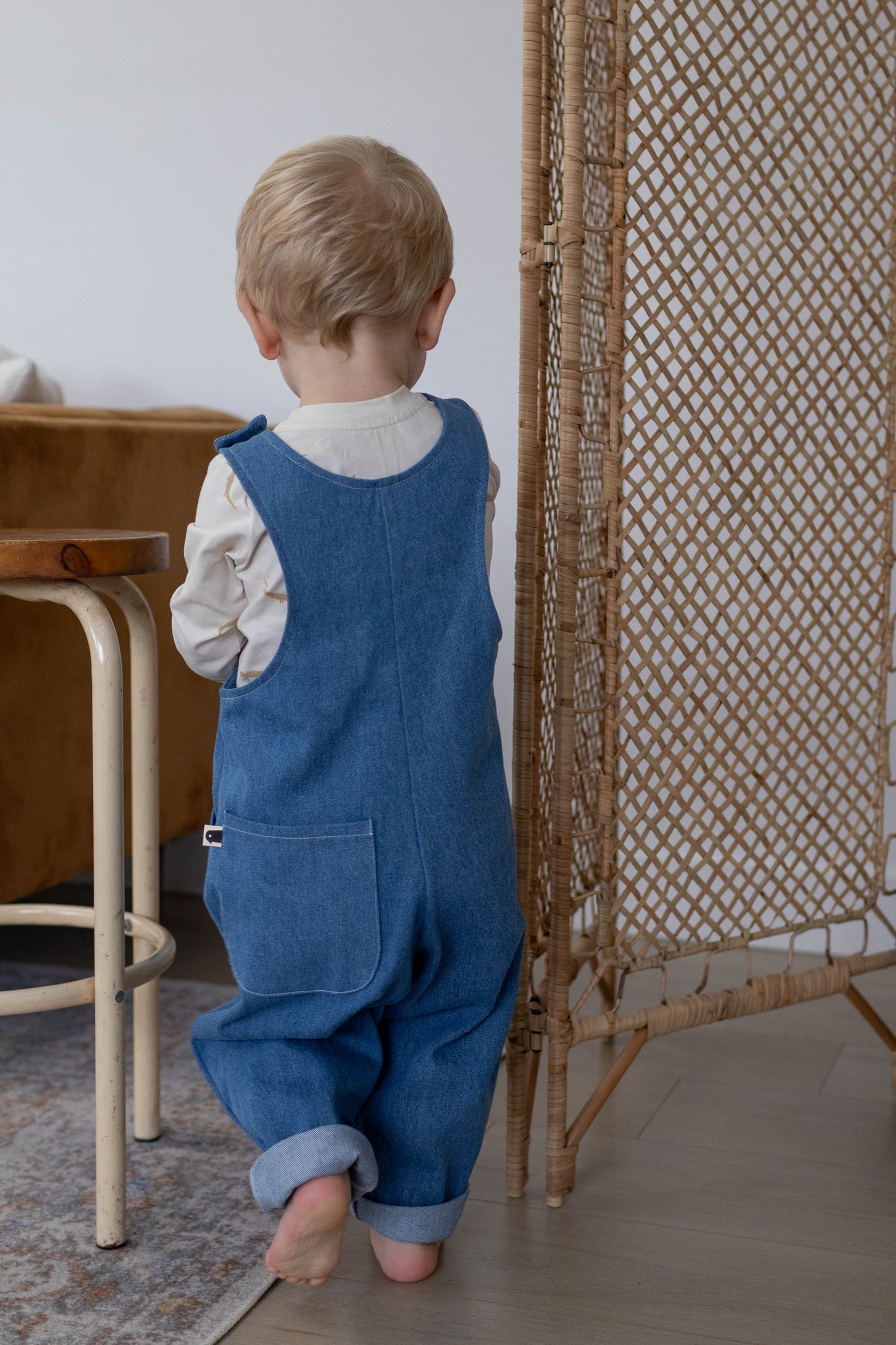 Spencer 2.0 Overalls — Medium Wash Denim