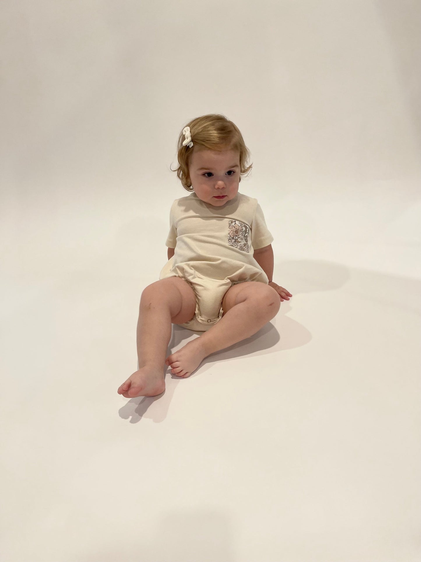 Willow Romper — Cream