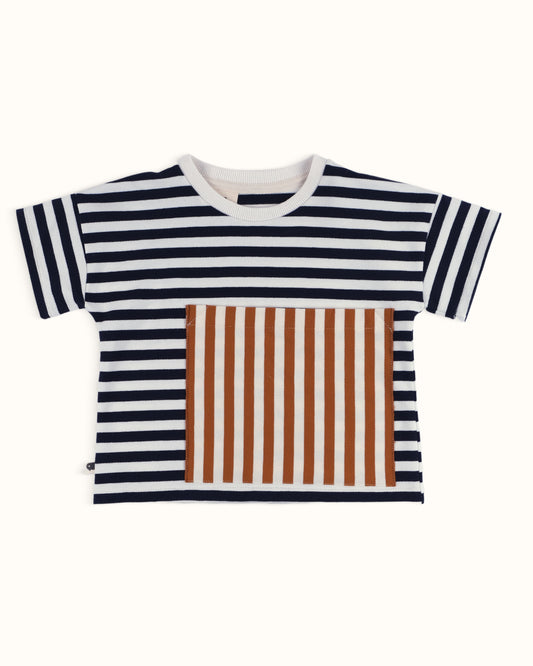 Noah Tee — Blue Stripe