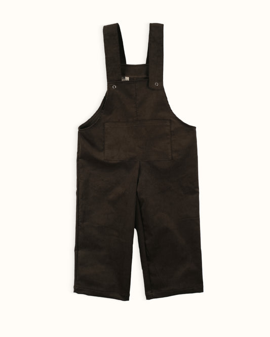 Eli Overalls — Olive Cord