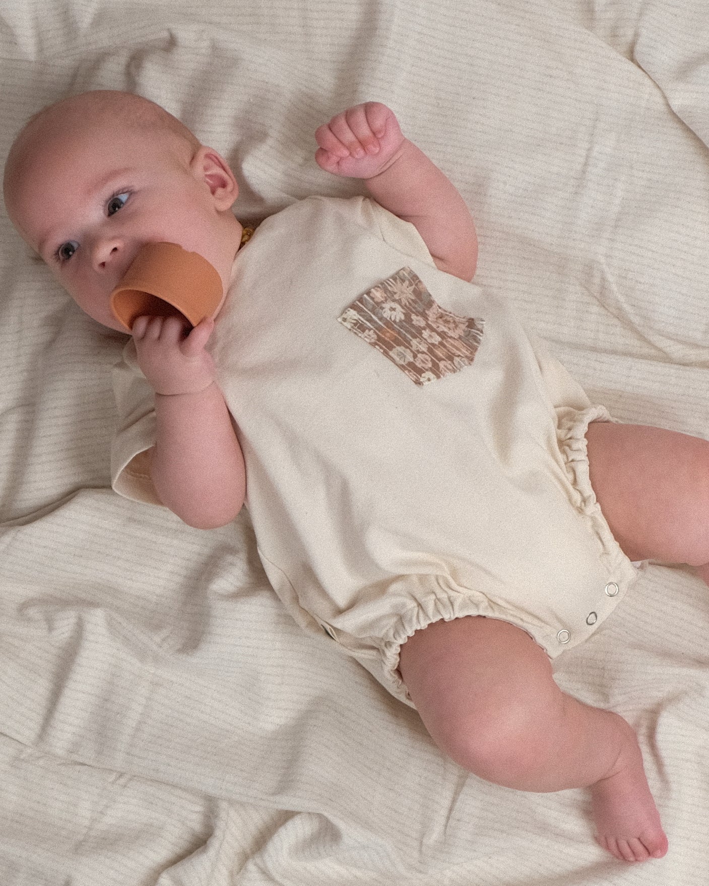 Willow Romper — Cream