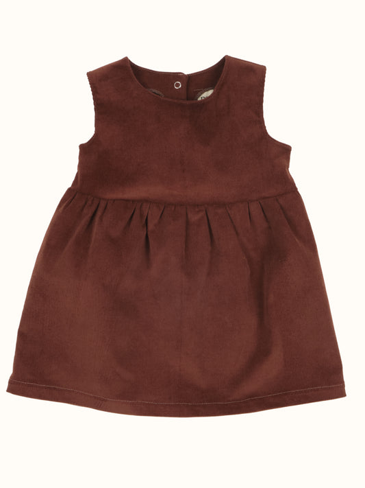 Rowan Dress — Cocoa Cord